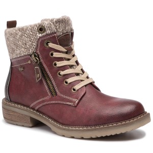 Botki GO SOFT - 9717-14811B-25R Maroon