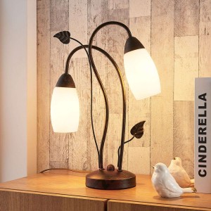 Ładna lampa stołowa LED Stefania