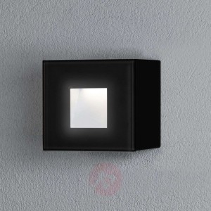 Kinkiet zewnętrzny LED Chieri, 8 x 8 cm, czarny