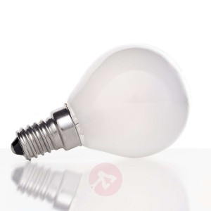 E14 4W 827 żarówka kropla LED, mat. wewnątrz