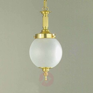 Lampa wisząca OBJEKT, brąz śr. 20 cm