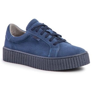 Sneakersy NESSI - 17111  Granat We