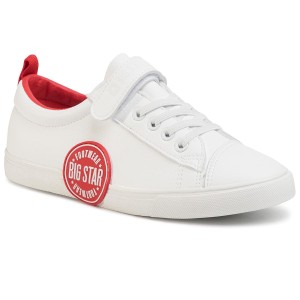 Sneakersy BIG STAR - FF274478 White/Red