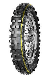 Mitas EF-05 ( 120/80-19 TT 63R Mieszanki gumowej Super, koło przednie, gelb )