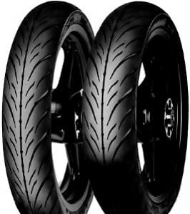 Mitas MC25 ( 100/80-17 TL 52S tylne koło, koło przednie )