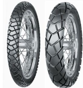 Mitas E-08 ( 110/80-19 TL 59H oznaczenie M+S, koło przednie )