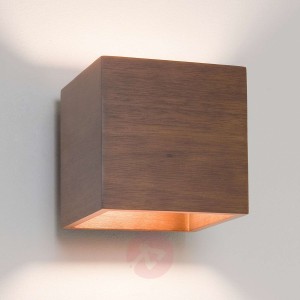 Piękna lampa ścienna CREMONA drewno