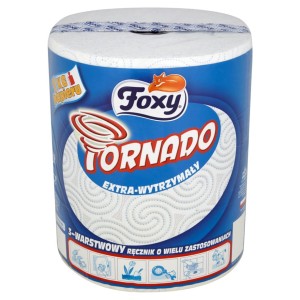 Foxy - Tornado ręcznik papierowy 3 warstwowy 340 listków