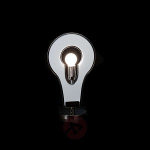 Spektakularna lampa stołowa Flat 32 biała