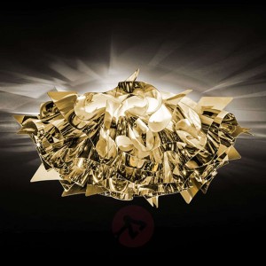 Fantazyjna lampa sufitowa VELI MINI, złota