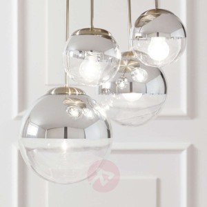 Lampa sufitowa Ravena z kulkami, 4-punktowa