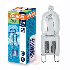 G9 22W przejrzysta Halopin oszczędna 2000h