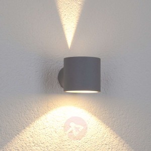 Zewnętrzna lampa ścienna MODENA ROUND, okrągła