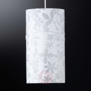 Lampa wisząca FLORENZ z kwiatowym wzorem