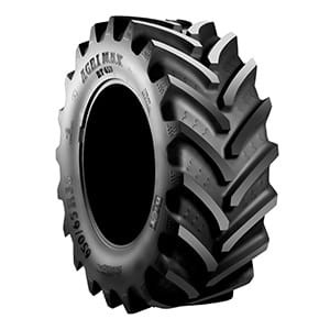 BKT Agrimax RT657 ( 340/65 R20 127A8 TL podwójnie oznaczone 124D )