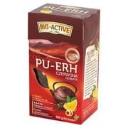 Big-Active - Herbata czerwona Pu Erh cytrynowa, liściasta Bio