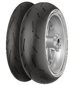 Continental ContiRaceAttack 2 ( 120/70 ZR17 TL 58W M/C, Mieszanki gumowej medium, koło przednie )