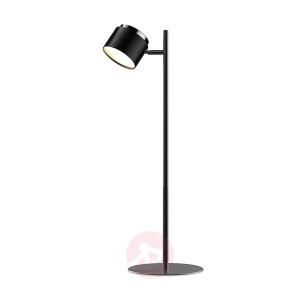 Lindby Marrie lampa stołowa LED w kolorze czarnym