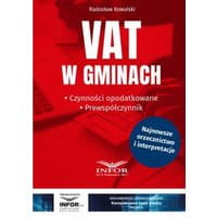 VAT w gminach. Czynności opodatkowane.Prewspółczynnik