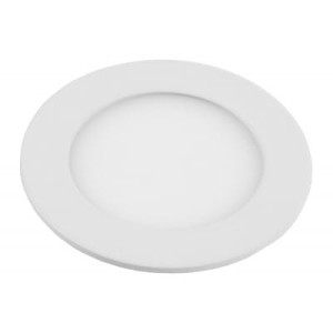 Plafon panel LED okrągły 9W 3000K podtynkowy