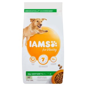 Iams - Karma z jagnięciną dla dorosłych psów dużych ras