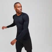MP Essentials Training Long Sleeve Baselayer - Black - M