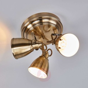 Antycznie wyglądająca lampa sufitowa FJÄLLBACKA