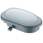 Plafoniera Oprawa LED LFC-P0101 5W IP44 owal -  czarna