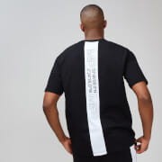 MP Rest Day Men's Stripe Graphic T-Shirt - Black - S
