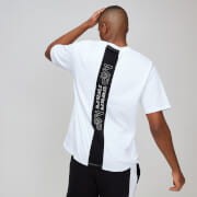 MP Rest Day Men's Stripe Graphic T-Shirt - White - S
