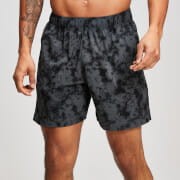 MP Training Men's Stretch Woven Shorts - Carbon-Distress - S