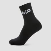Męskie Skarpety Crew Socks - Czarne - UK 9-12 - treningowe