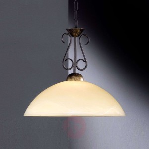 Lampa wisząca Allemagne ze szkła, 1-punktowa