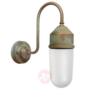 Lampa ścienna 1950N, prosty klosz opal