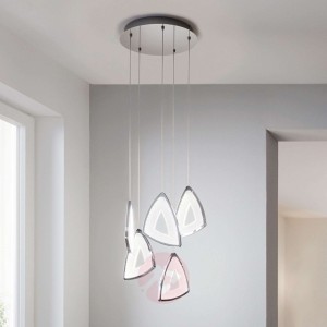 Futurystyczna lampa wisząca LED Amonde