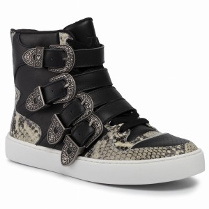 Sneakersy TWINSET - Sneaker 192TCT080 Nero 00006