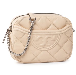 Torebka TORY BURCH - Fleming Soft Distressed Camera Bag 64416 New Cream 122