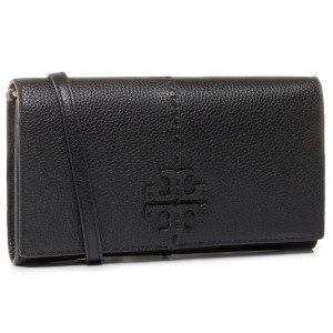 Torebka TORY BURCH - McGraw Wallet Crossbody 64502 Black 001