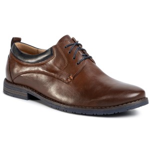 Półbuty LANETTI - Mb-Steven-02L Brown