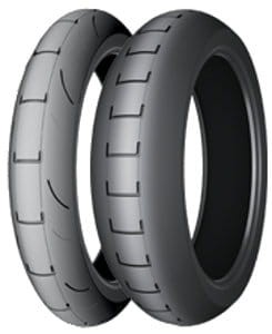 Michelin Power Supermoto ( 120/80 R16 TL Mieszanki gumowej RAIN, NHS, koło przednie )