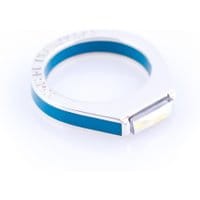 Pierścionek Ostrowski Design Classic Super Light Blue