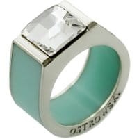 Pierścionek Ostrowski Design Classic Cyan