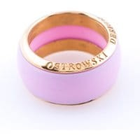 Pierścionek Ostrowski Design Joy Line Max Pink