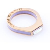 Pierścionek Ostrowski Design Classic Super Light Purple