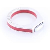 Pierścionek Ostrowski Design Classic Super Light Red