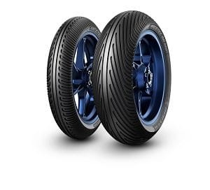 Metzeler Racetec RR Rain ( 120/70 R17 TL Mieszanki gumowej K1, NHS, koło przednie )