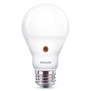 Żarówka LED E27 A19 dzień/noc 7,5 W, 2 700 K