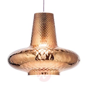 Lampa wisząca Giulietta 130 cm, brąz metalik