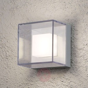 Transparentny kinkiet zewnętrzny LED Sanremo, IP54