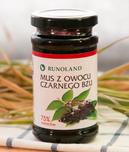 Runoland Mus z owocu czarnego bzu 250 g